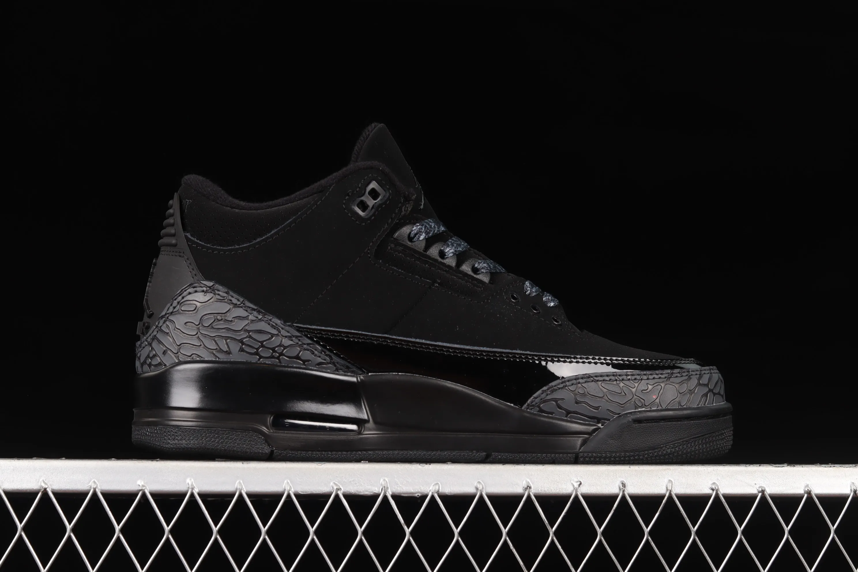 All categories Air Jordan Jordan series basketball shoes Air Jordan 3 Air Jordan 3 "Black Cement" AJ3 Joe 3 matte black cement 136064-002